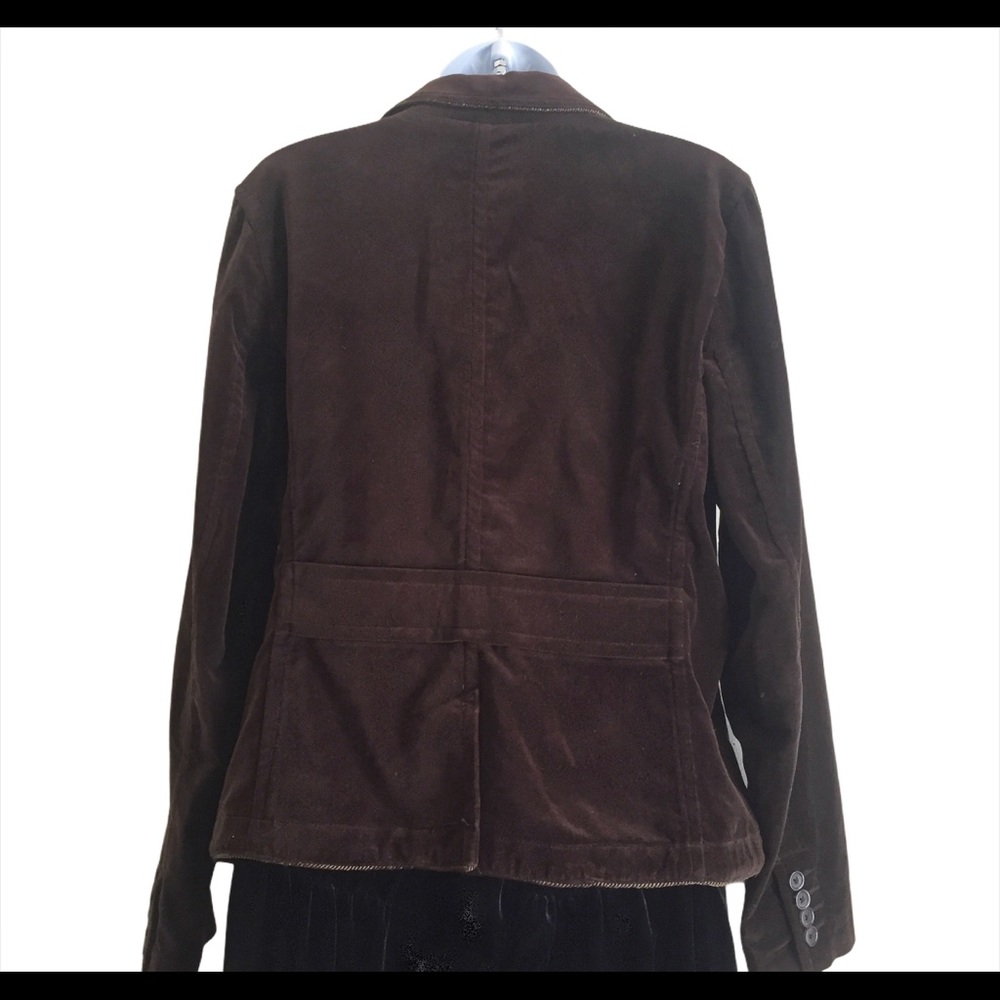 WILLI SMITH Velvety Blazer Jacket Size L - Picture 3 of 5